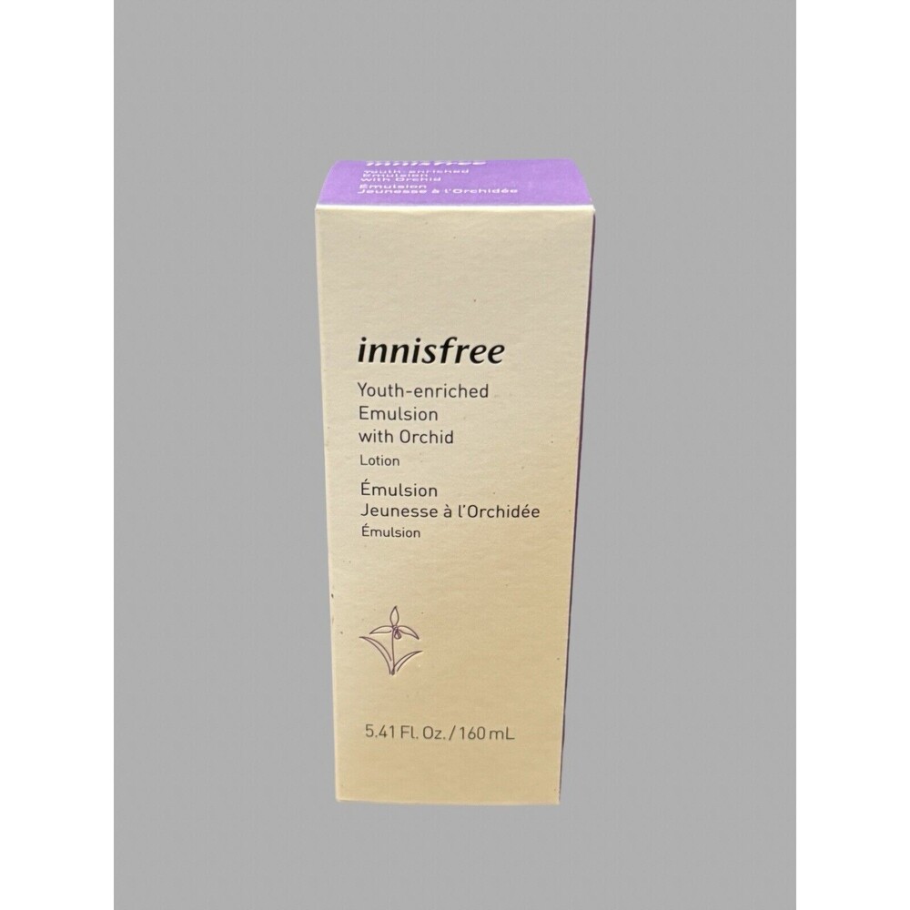 Innisfree Youth-enriched Emulsion With Orchid 160ml Sealed